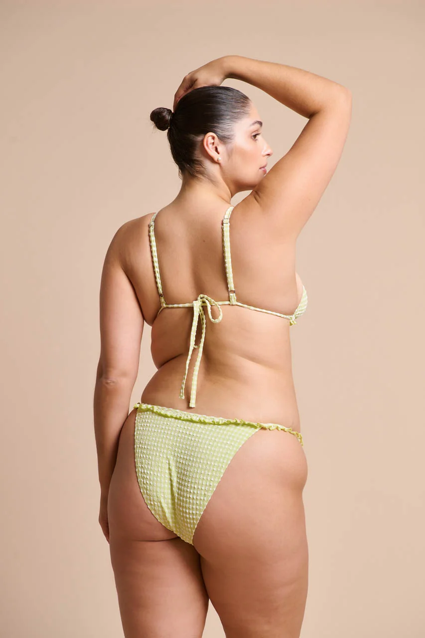 Ari Swim Triangle Pistachio Gingham - Image 6
