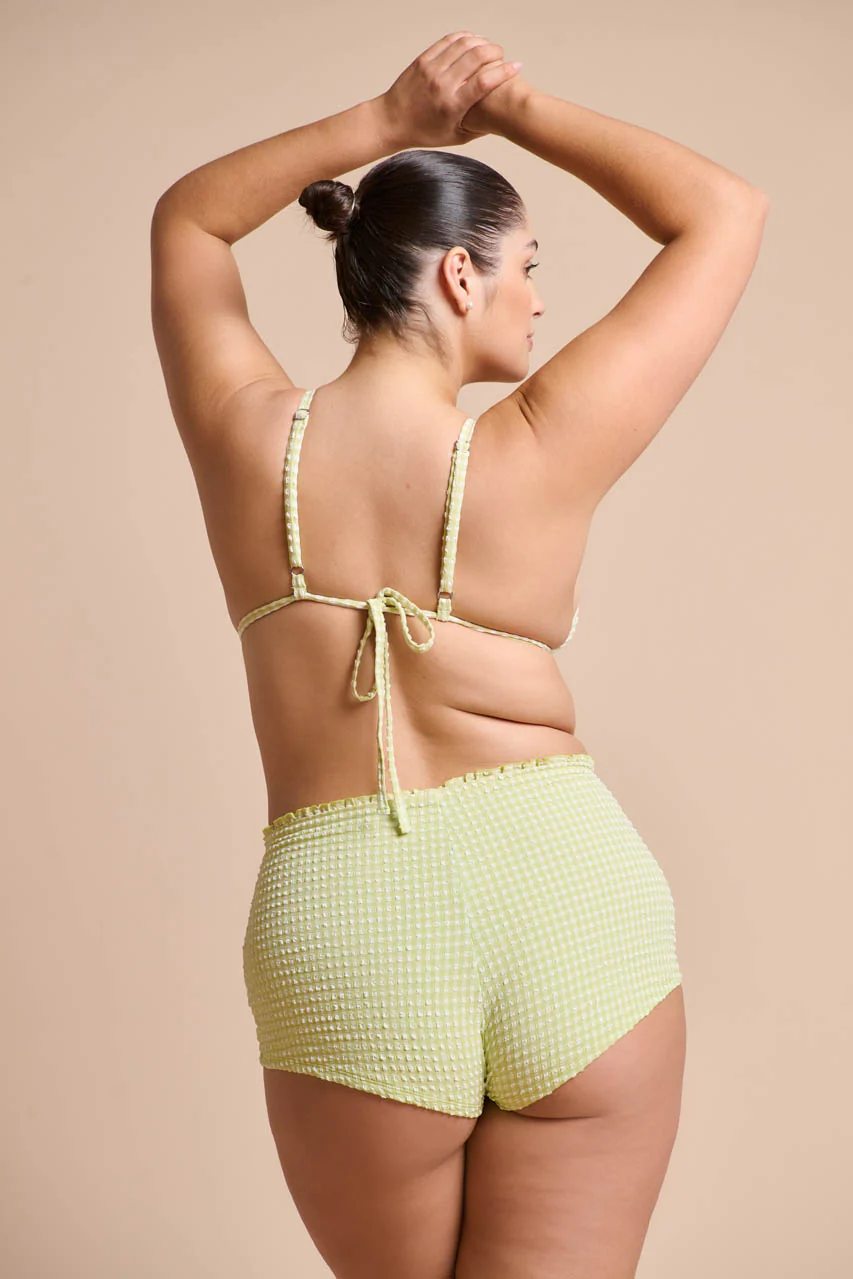 Ari Swim Short Pistachio Gingham - Image 7