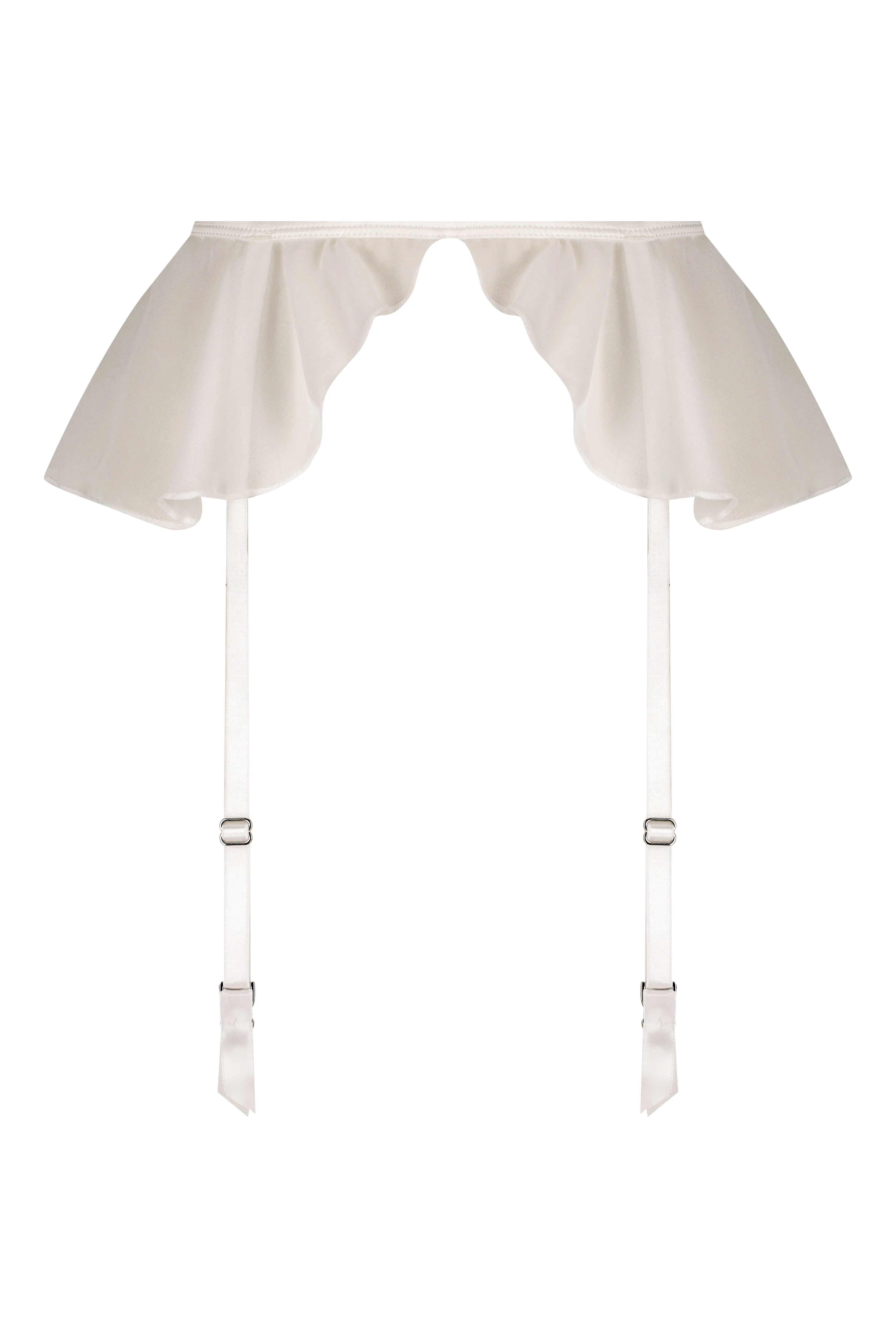 Bella Garter Belt White - Image 7