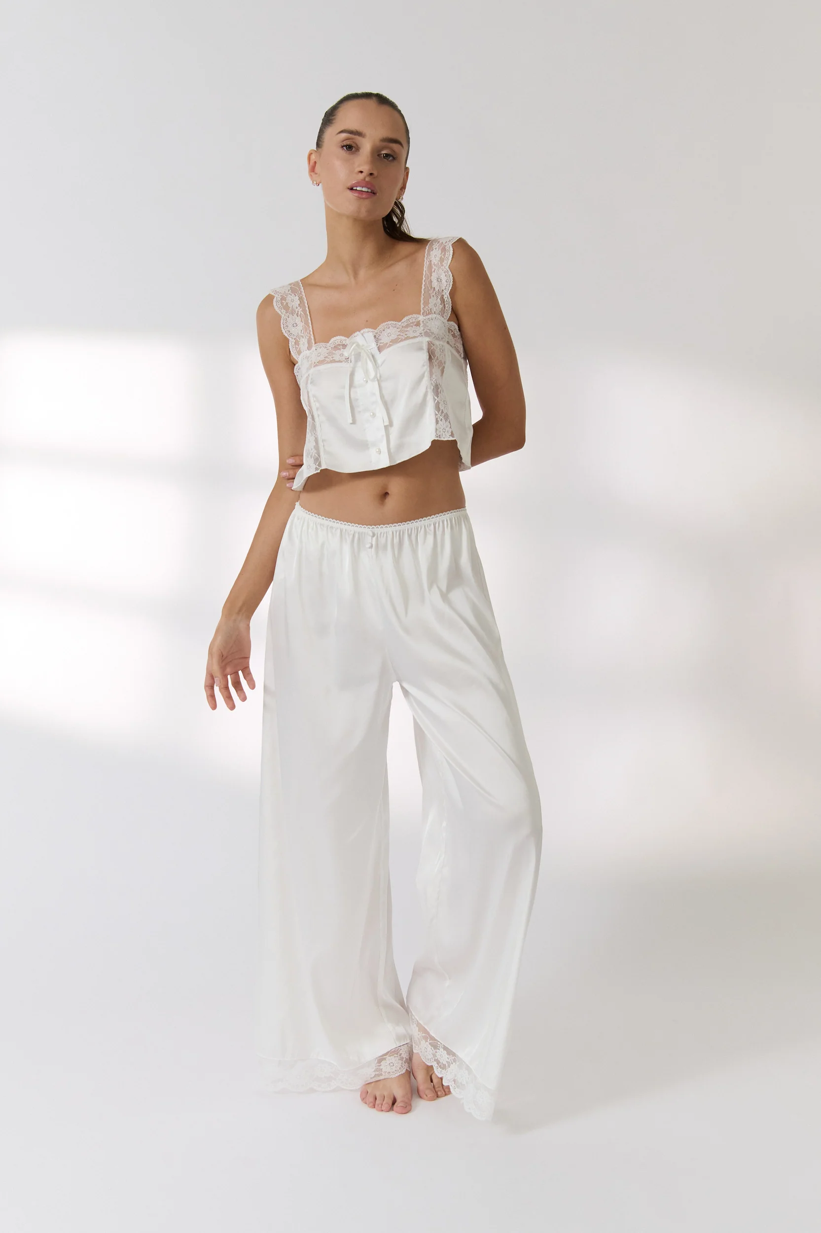 Cindy Pant Set Ivory - Image 19