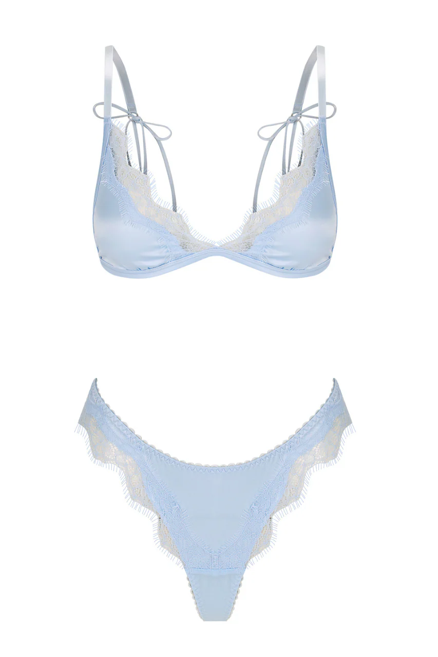Sorrento Bralette Set Ice - Image 17
